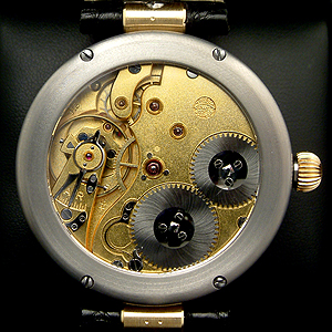 Altes Schweizer Uhr Werk von IWC, neu gestaltet von JTP unique Hamburg